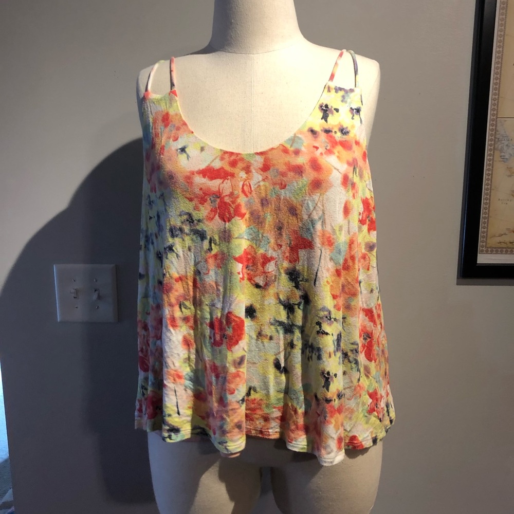 Floral tank 3 for $25